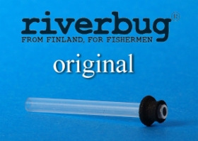 RIVERBUG - putkiperhon sidontaholkit ( Original versio ) / ORIGINAL RIVERBUG Fly Tying Sleeves / Tubfluga / Tubeflue